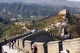 A view of the Great Wall of China